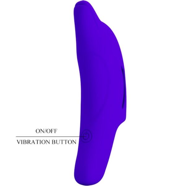 Pretty Love Delphini — Finger Vibrator, Rechargeable, Dark Blue — Clitoral Stimulators — view 7