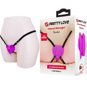 Pretty Love Heartbeat — Clitoral Vibrator, Silicone, Purple — Clitoral Stimulators — view 2