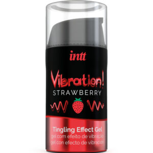 INTT Vibration — Tingling Gel, 15 ml, Strawberry — Arousal Gels for Women