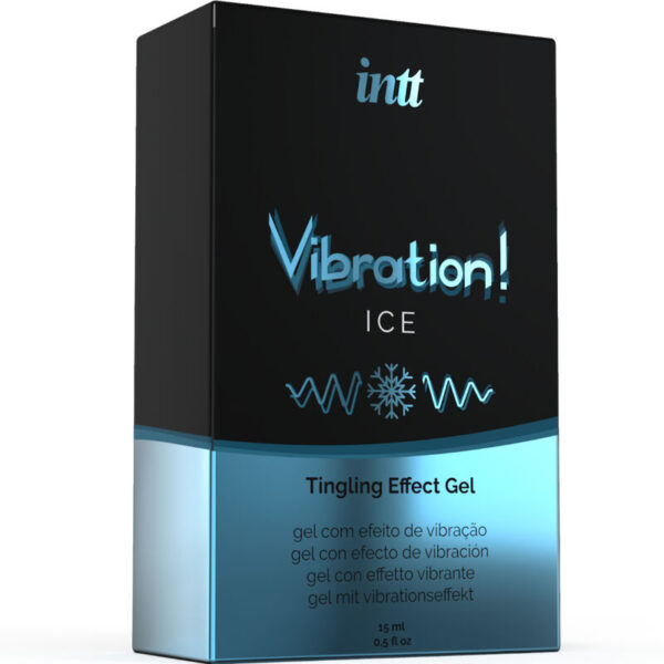 INTT Vibration Ice — Tingling Gel, 15 ml, Mint — Arousal Gels for Women — view 3