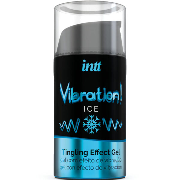 INTT Vibration Ice — Tingling Gel, 15 ml, Mint — Arousal Gels for Women