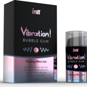 INTT Vibration — Tingling Gel, 15 ml, Bubble Gum — Arousal Gels for Women — view 2