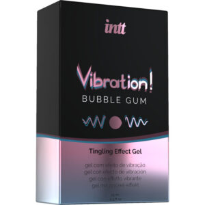 INTT Vibration — Tingling Gel, 15 ml, Bubble Gum — Arousal Gels for Women — view 3