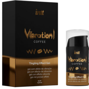 INTT Vibration — Tingling Gel, 15 ml, Coffee — Arousal Gels for Women — view 2