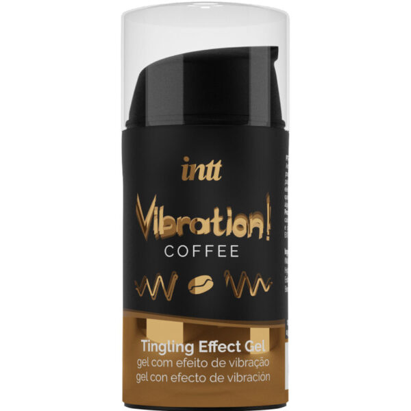 INTT Vibration — Tingling Gel, 15 ml, Coffee — Arousal Gels for Women