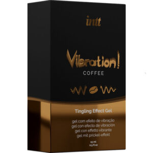 INTT Vibration — Tingling Gel, 15 ml, Coffee — Arousal Gels for Women — view 3