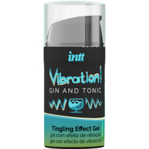 INTT Vibration — Tingling Gel, 15 ml, Gin and Tonic — Arousal Gels for Women