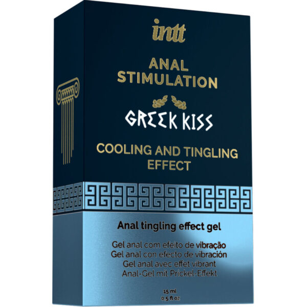 INTT Greek Kiss — Stimulating Gel, 15 ml, Mint — Anal Lubricants