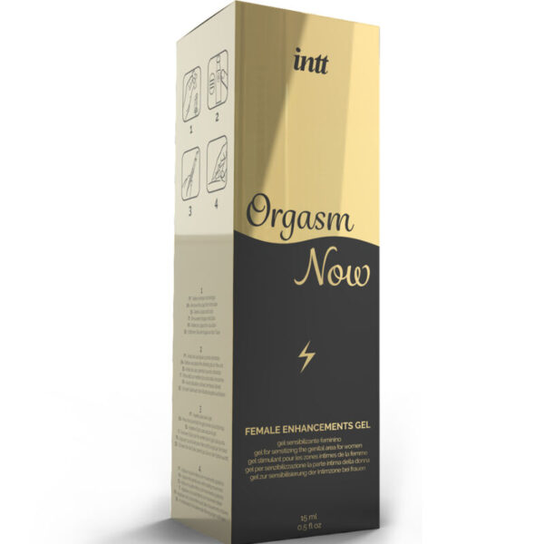 INTT Orgasm Now — Female Arousal Gel, 15 ml, Vibrating Applicator — Arousal Gels for Women — view 3