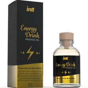 INTT — Massage Gel, 30 ml, Energy Drink — Edible Massage Oils — view 3