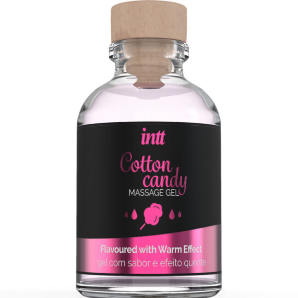 INTT — Massage Gel, 30 ml, Cotton Candy — Edible Massage Oils