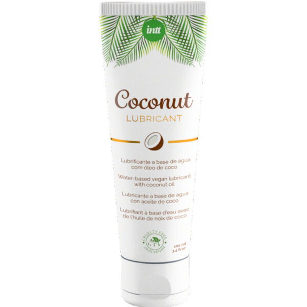 INTT Vegan — Water-Based Lubricant, 100 ml, Coconut — Flavored Lubricants