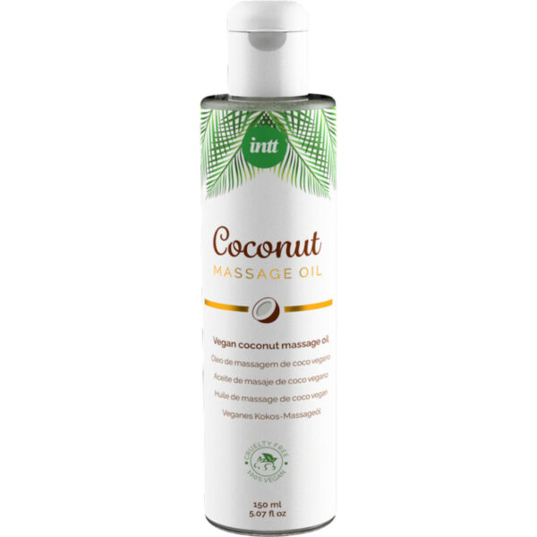 INTT Vegan — Massage Oil, 150 ml, Coconut — Body Massage Oils
