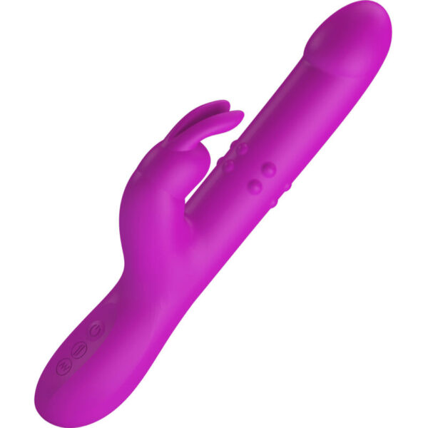 Pretty Love Reese — Rabbit Vibrator, Rechargeable, Purple — Rabbit Vibrators — view 9