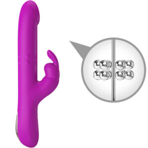 Pretty Love Reese — Rabbit Vibrator, Rechargeable, Purple — Rabbit Vibrators — view 3
