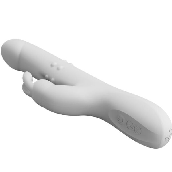 Pretty Love Reese — Rabbit Vibrator, Rechargeable, Silver — Rabbit Vibrators — view 9