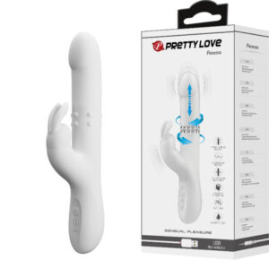 Pretty Love Reese — Rabbit Vibrator, Rechargeable, Silver — Rabbit Vibrators — view 2