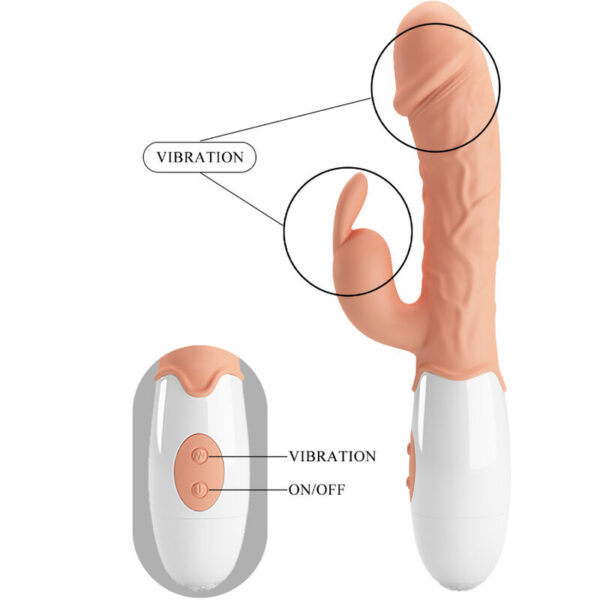 Pretty Love Easter Bunny — Rabbit Vibrator, Flesh — Rabbit Vibrators — view 9