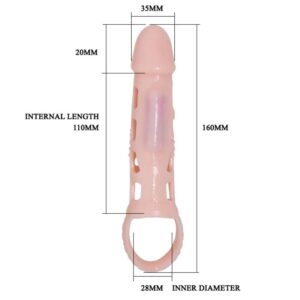 Pretty Love Harrison — Vibrating Penis Sleeve, Realistic — Penis Accessories — view 2