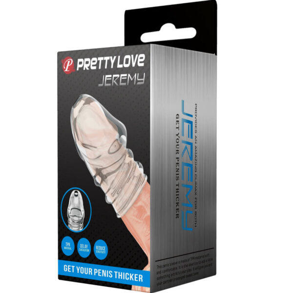 Pretty Love Jeremy — Girth Sleeve, Transparent — Girth Sleeves — view 4