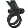 Pretty Love — Vibrating Cock Ring, Silicone, Butterfly — Cock Rings