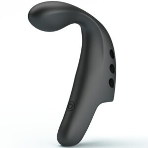Pretty Love Gorgon — Finger Vibrator, Silicone, Black — Clitoral Stimulators