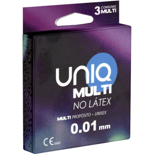Uniq Multi — Non-Latex Condoms, 3 Pack — Condom 3 Packs