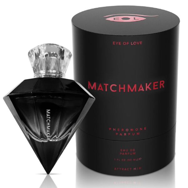 Eye of Love Black Diamond — Pheromone Cologne, 30 ml, Attract Him — Men's Pheromone Perfumes