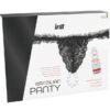 INTT Brazilian Pearl Panty — Thong, Black — Lubes