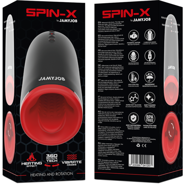 Jamyjob Spin-X — Automatic Masturbator, Rechargeable — Automatic Masturbators — view 8