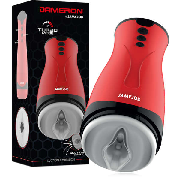 Jamyjob Dameron — Vibrating Masturbator, Rechargeable — Automatic Masturbators