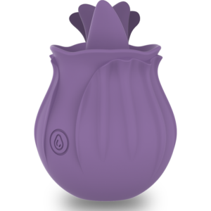 Intense Violet — Tongue Vibrator, Rechargeable, Lilac — Clitoral Stimulators — view 2