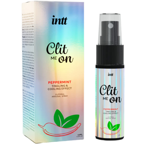 INTT Clit Me On — Stimulating Spray, 12 ml, Peppermint — Arousal Gels for Women