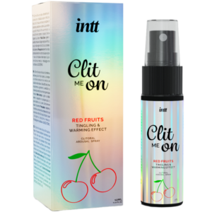 INTT Clit Me On — Stimulating Spray, 12 ml, Red Fruits — Arousal Gels for Women