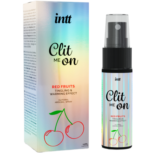 INTT Clit Me On — Stimulating Spray, 12 ml, Red Fruits — Arousal Gels for Women