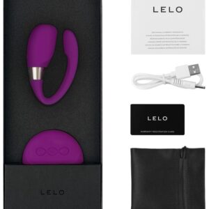 LELO Insignia Tiani 3 — Couples Vibrator, Remote Control, Purple — view 2
