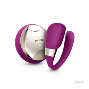 LELO Insignia Tiani 3 — Couples Vibrator, Remote Control, Purple — view 4