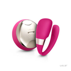LELO Insignia Tiani 3 — Couples Vibrator, Remote Control, Fuchsia — view 2