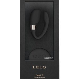 LELO Insignia Tiani 3 — Couples Vibrator, Remote Control, Black — view 2