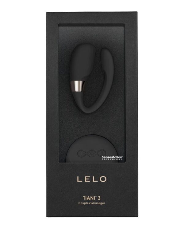 LELO Insignia Tiani 3 — Couples Vibrator, Remote Control, Black — view 2