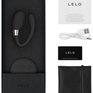 LELO Insignia Tiani 3 — Couples Vibrator, Remote Control, Black — view 3