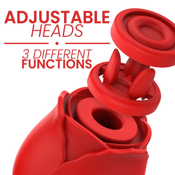 Mia Rose 2.0 — Air Pulse Stimulator, Rechargeable, Two Heads — Clitoral Stimulators — view 2