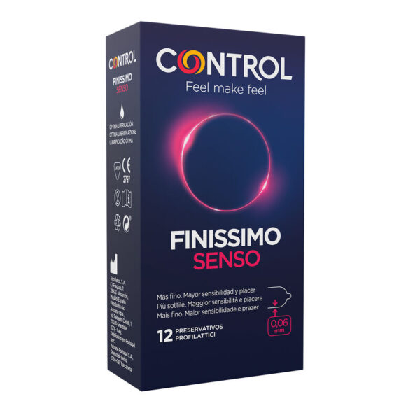 Control Adapta Senso — Ultra Thin Condoms, 12 Pack — Condom Multipacks