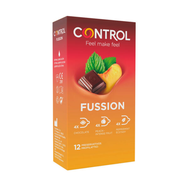 Control Fussion — Assorted Condoms, 12 Pack — Condom Multipacks