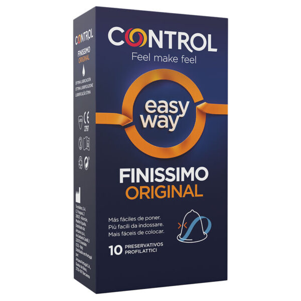 Control Adapta Easy Way Finissimo — Condoms, 10 Pack — Condom Multipacks
