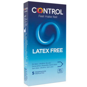 Control Free — Non-Latex Condoms, 5 Pack — Condom Multipacks