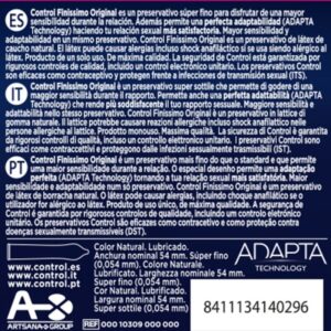 Control Finissimo — Ultra Thin Condoms, 3 Pack — Condom 3 Packs — view 2