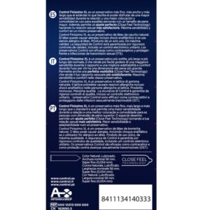 Control Finissimo XL — Ultra Thin Condoms, 12 Pack — Condom Multipacks — view 2