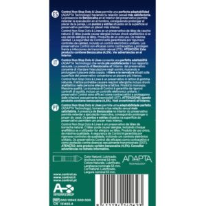 Control Nonstop Dots and Lines — Delay Condoms, 12 Pack — Condom Multipacks — view 2