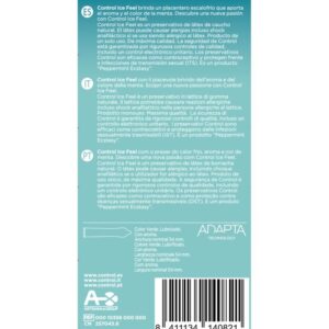 Control Ice Feel — Cooling Condoms, 10 Pack — Condom Multipacks — view 2